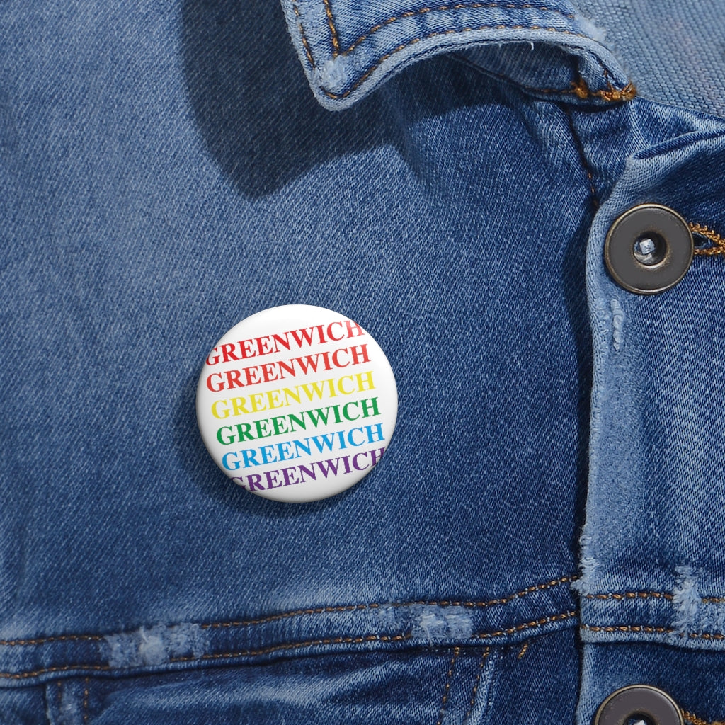 Do you have Greenwich Pride? Greenwich, Connecticut apparel and gifts including mugs including LGBTQ inspired  buttons