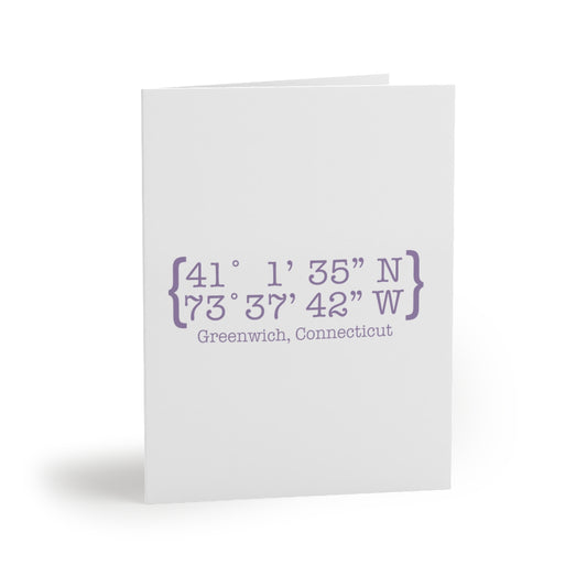 Greenwich ct / connecticut greeting card