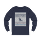 Westport Ugly Holiday Blue / White  Unisex Jersey Long Sleeve Tee