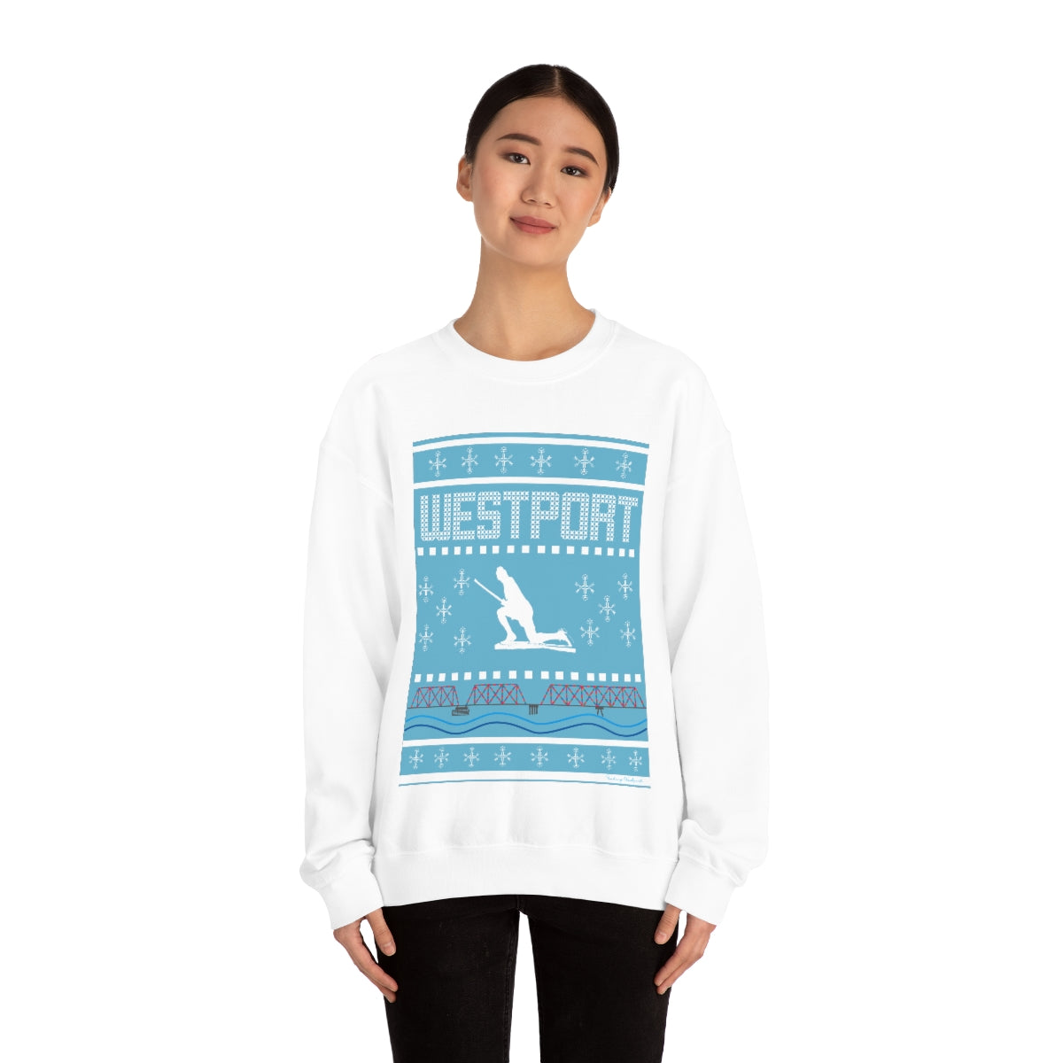 Westport Ugly Holiday Unisex Heavy Blend™ Crewneck Sweatshirt