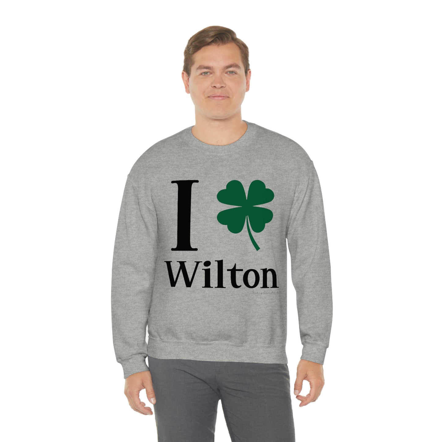 I Clover Wilton Unisex Heavy Blend™ Crewneck Sweatshirt