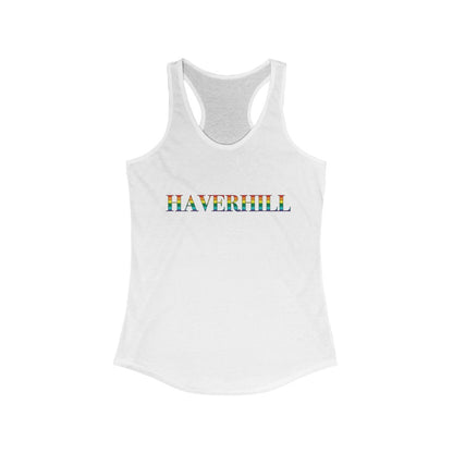 Haverhill Rainbow Women's Ideal Racerback Tank