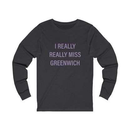 greenwich  ct / connecticut long sleeve tee shirt 