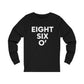 eight six oh / 860/ ct / connecticut long sleeve tee shirt 