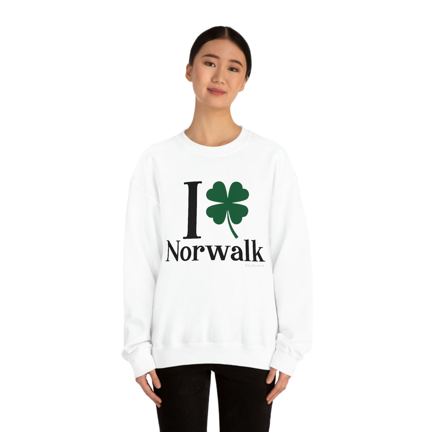 I Clover Norwalk Unisex Heavy Blend™ Crewneck Sweatshirt