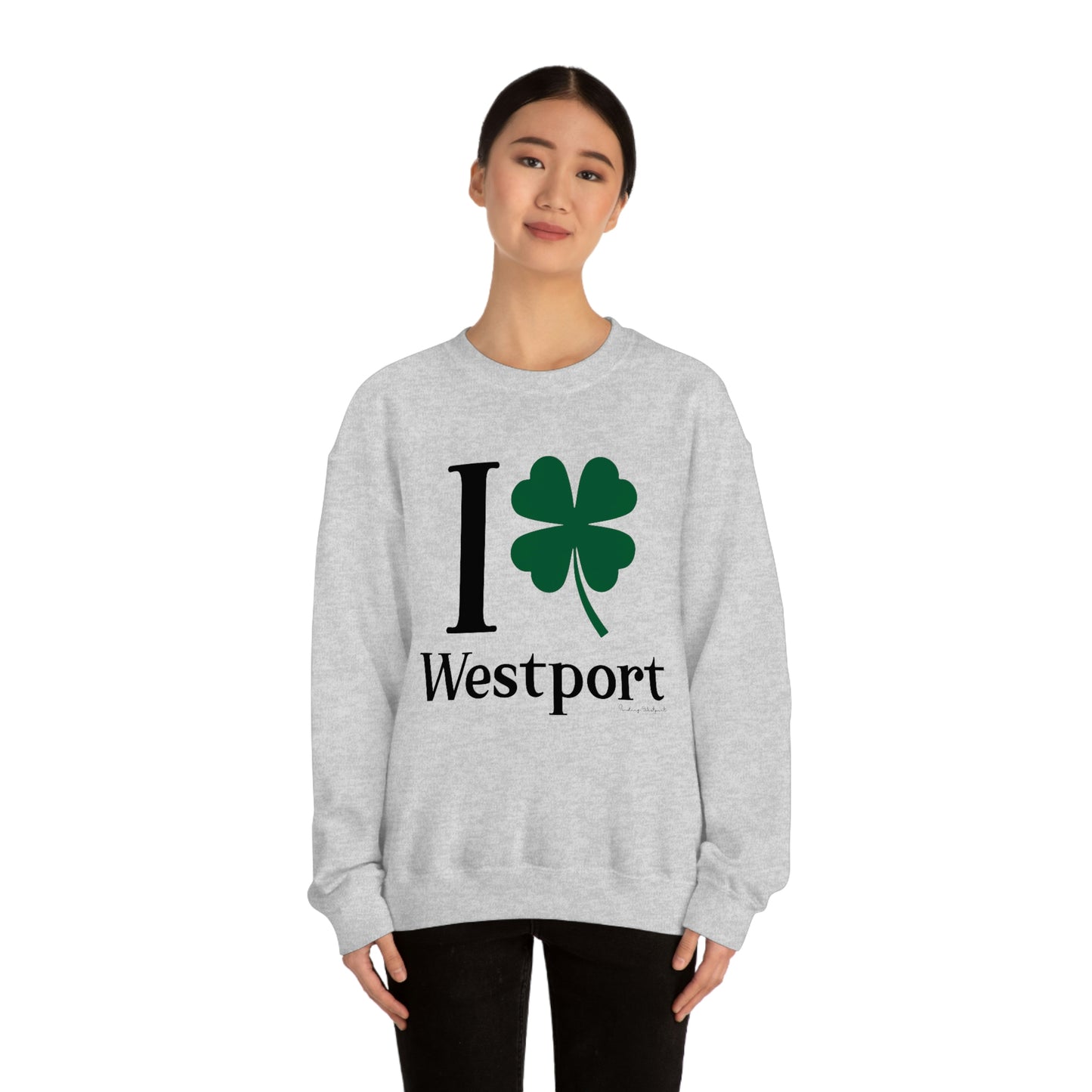 I Clover Westport Unisex Heavy Blend™ Crewneck Sweatshirt