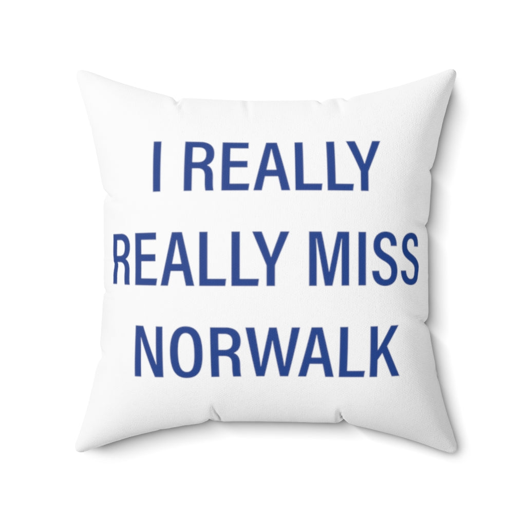 Norwalk Connecticut pillow. I really really miss Norwalk.  Norwalk Connecticut tee shirts, hoodies sweatshirts, mugs, other apparel, home gifts, and souvenirs. Proceeds of this collection go to help Finding Norwalk and  Finding Connecticut’s brand. Free USA shipping. 