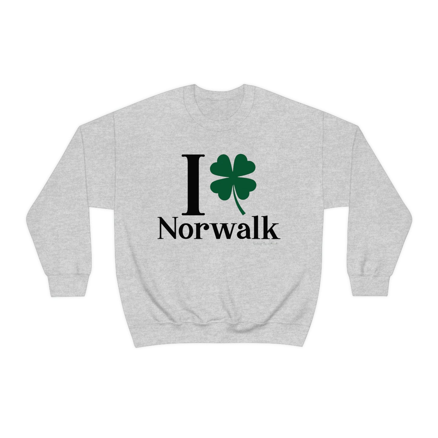 Norwalk Connecticut St. Patrick's Day shirt, I Clover Norwalk