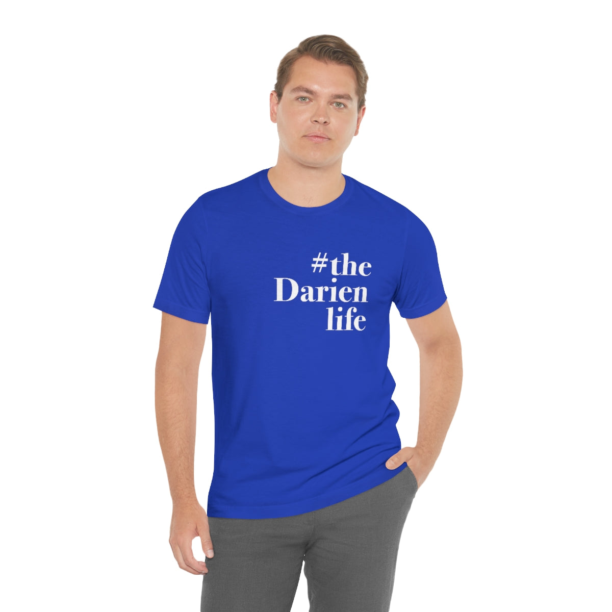 #thedarienlife darien ct unisex tee shirt