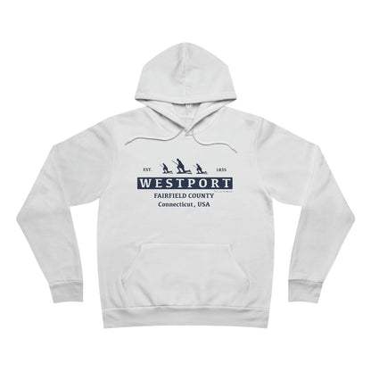 Westport Est. Unisex Sponge Fleece Pullover Hoodie