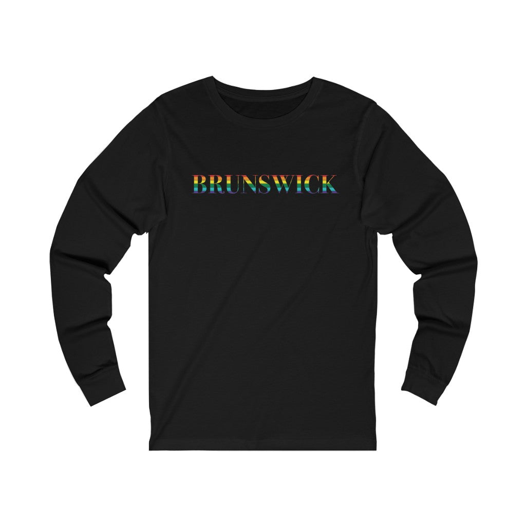 Brunswick Rainbow Unisex Jersey Long Sleeve Tee