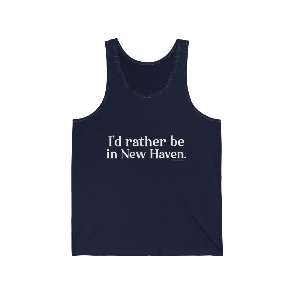 new haven ct / connecticut unisex tank top shirt 