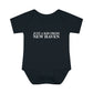 Just a kid from New Haven Infant Baby Rib Bodysuit