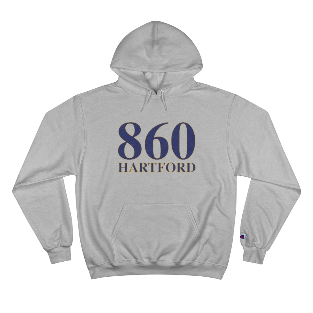 860 Hartford Champion Hoodie 860 Hartford Collection. Inspired by the Connecticut flag and the 860! Show off for your pride for Connecticut and Hartford!   Proceeds of this collection go to help build Finding Connecticut’s website and brand. • Free USA shipping   Click here to go to our home page