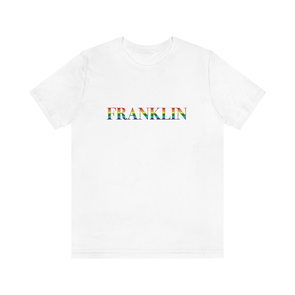 Franklin Rainbow Unisex Jersey Short Sleeve Tee