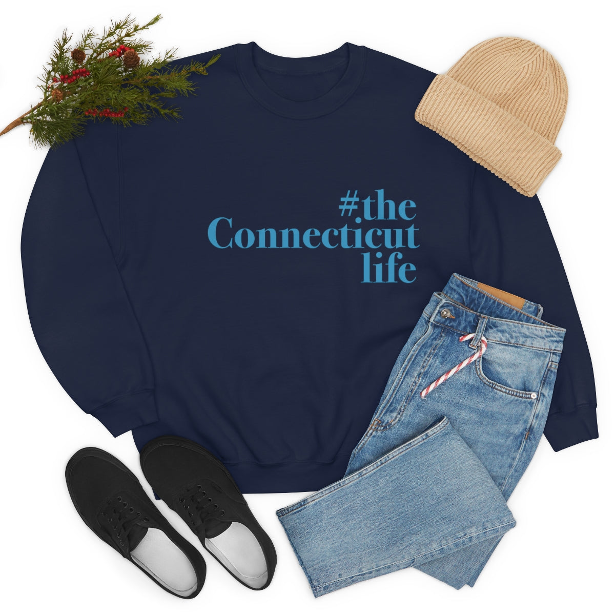 #theconnecticutlife Unisex Heavy Blend™ Crewneck Sweatshirt