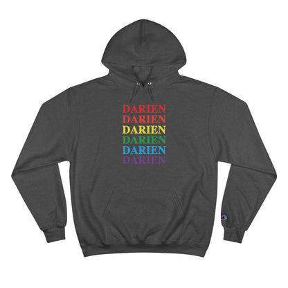 darien pride champion hooded sweatshirt hoodie