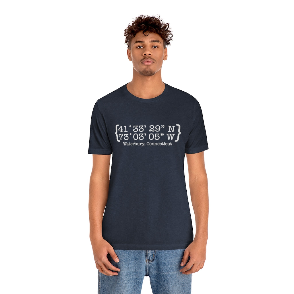 Waterbury Coordinates Unisex Jersey Short Sleeve Tee