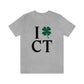 I Clover CT Unisex Jersey Short Sleeve Tee