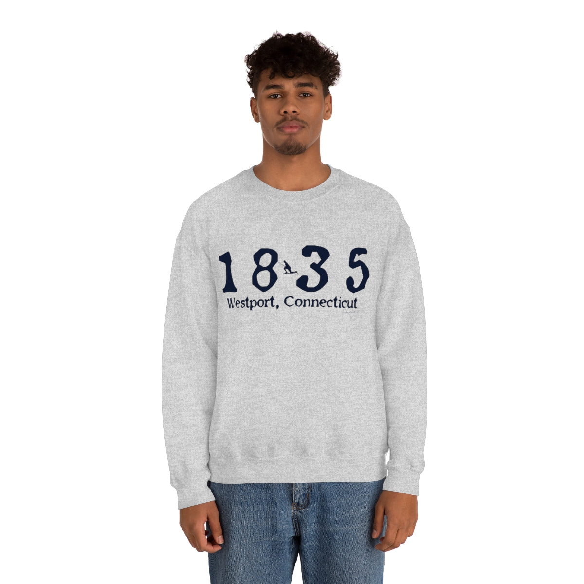 1835 Small Minuteman Unisex Heavy Blend™ Crewneck Sweatshirt