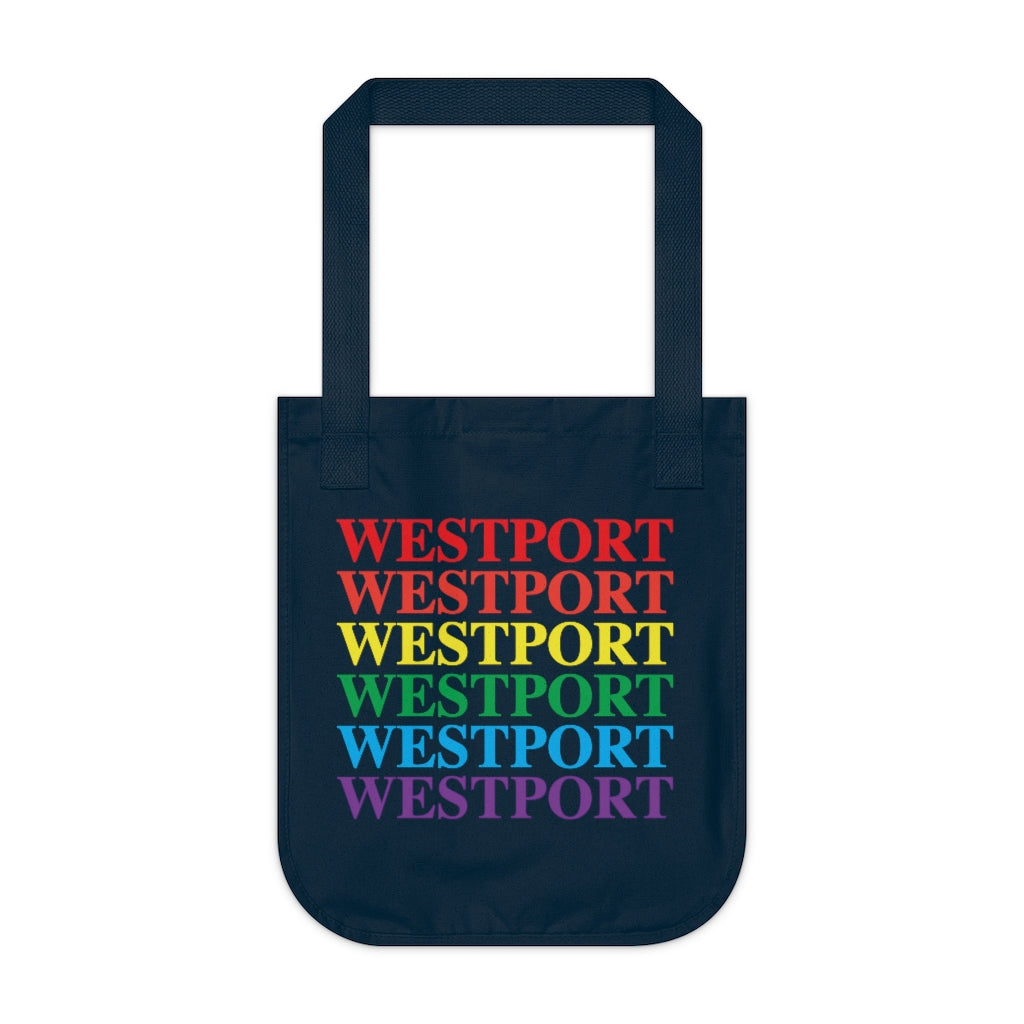 westport ct / connecticut tote bag