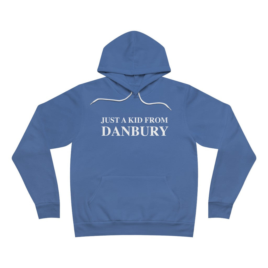 just a kid from danbury unisex hooded sweatshirt hoodie