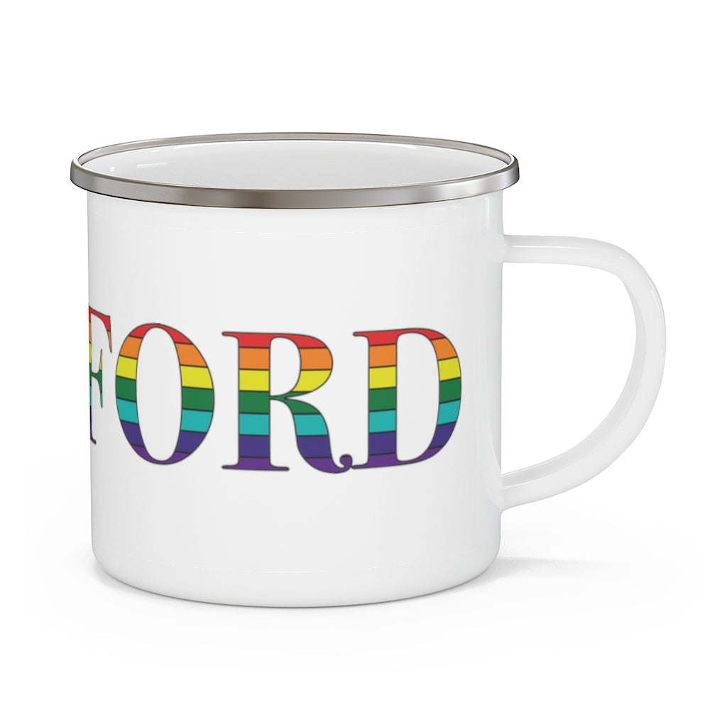 Hartford Rainbow Enamel Camping Mug