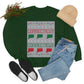 Connecticut Ugly Holiday Unisex Heavy Blend™ Crewneck Sweatshirt
