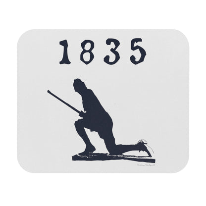 1835 Westport - Large Minuteman Mouse Pad (Rectangle)