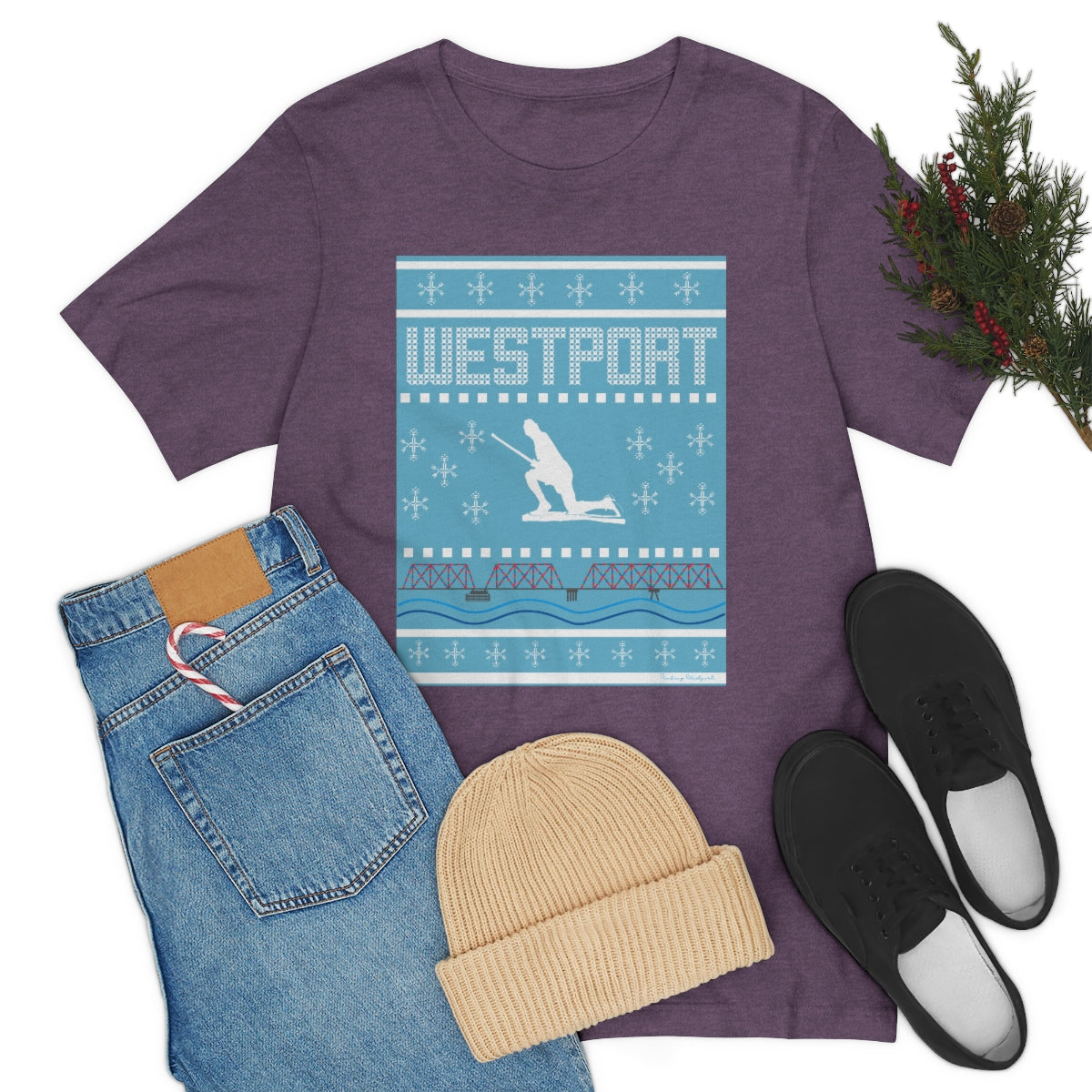 Westport Ugly Holiday Unisex Jersey Short Sleeve Tee