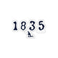 1835 Westport Kiss-Cut Stickers