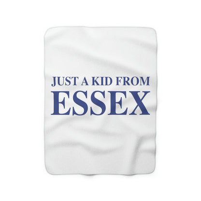 Just a kid from Essex blanket, Essex ct home gifts and apaprel 