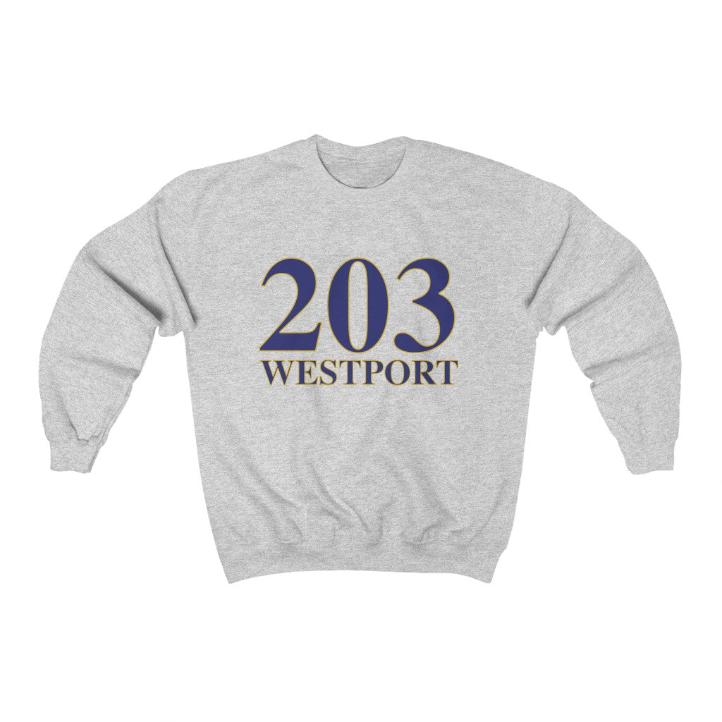 Westport 203  Unisex Heavy Blend Crewneck Sweatshirt