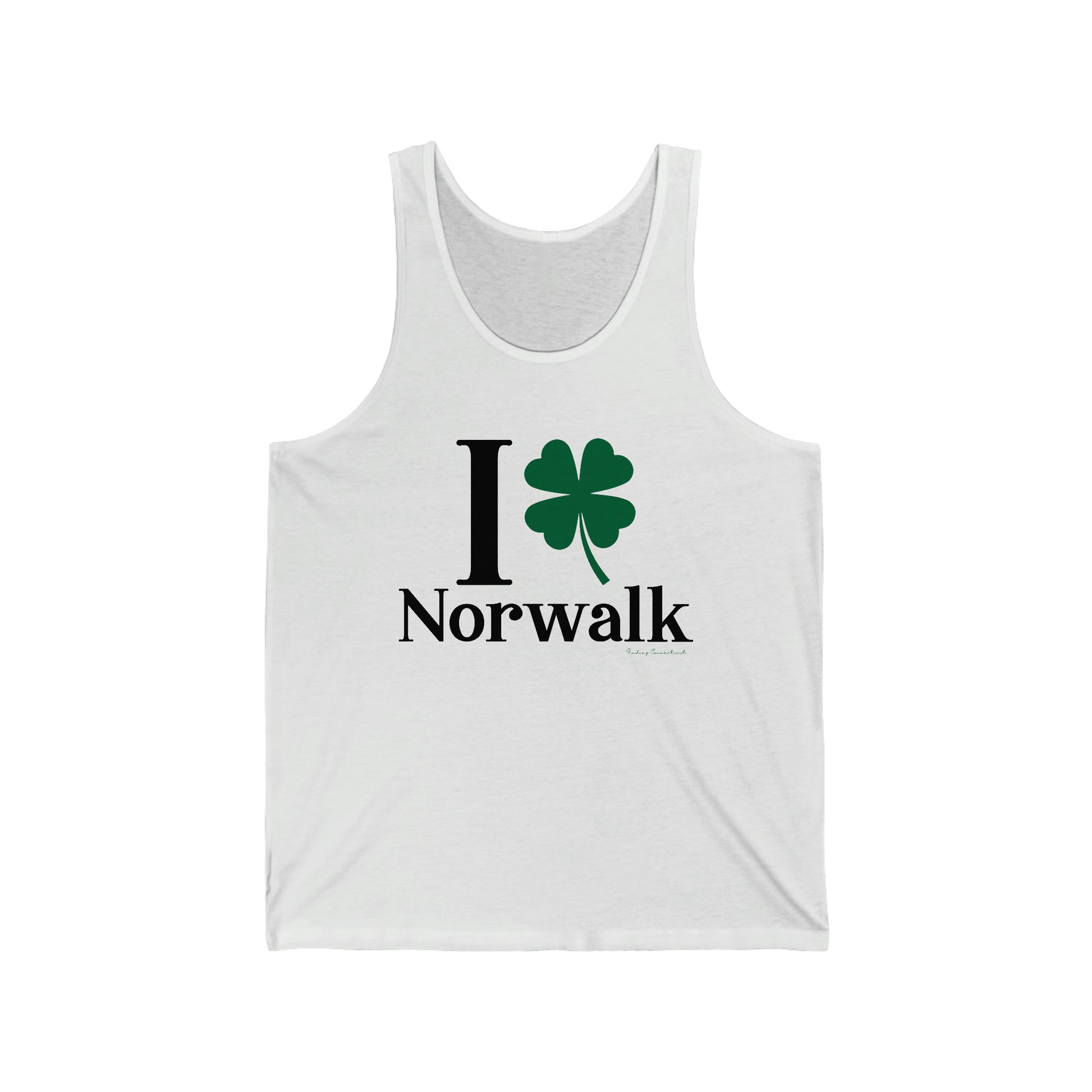 Norwalk Connecticut St. Patrick's Day shirt, I Clover Norwalk