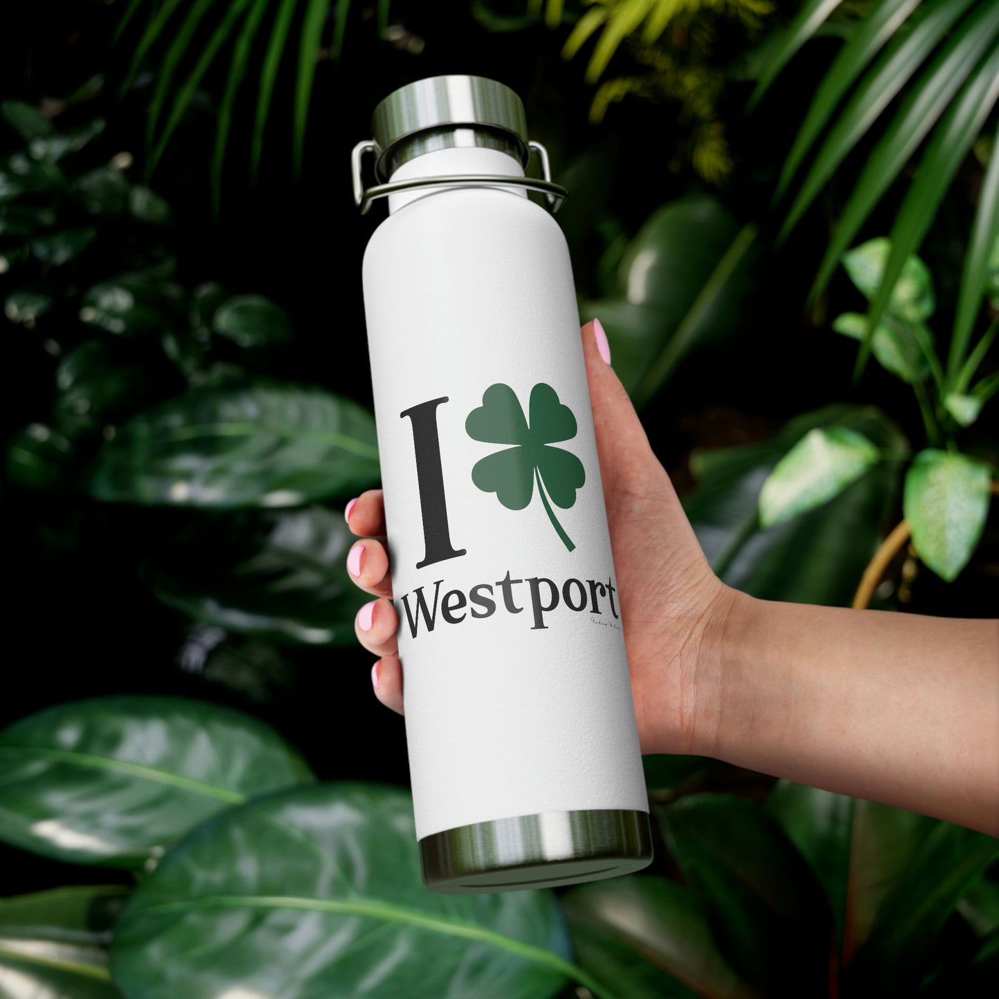 I Clover Westport Copper Vacuum Insulated Bottle, 22oz