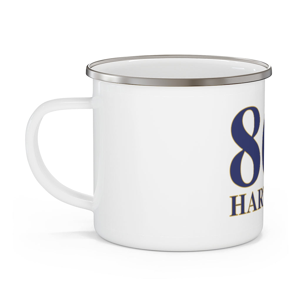 860 Hartford Enamel Camping Mug 860 Hartford Collection. Inspired by the Connecticut flag and the 860! Show off for your pride for Connecticut and Hartford!   Proceeds of this collection go to help build Finding Connecticut’s website and brand. • Free USA shipping   Click here to go to our home page