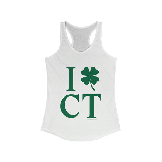 Connecticut st. patricks day shirt, i clover ct 