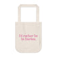 id rather be in darien ct tote bag