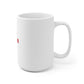 Rhode Island American Flag White Ceramic Mug