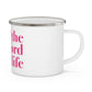 #thestamfordlife Enamel Camping Mug