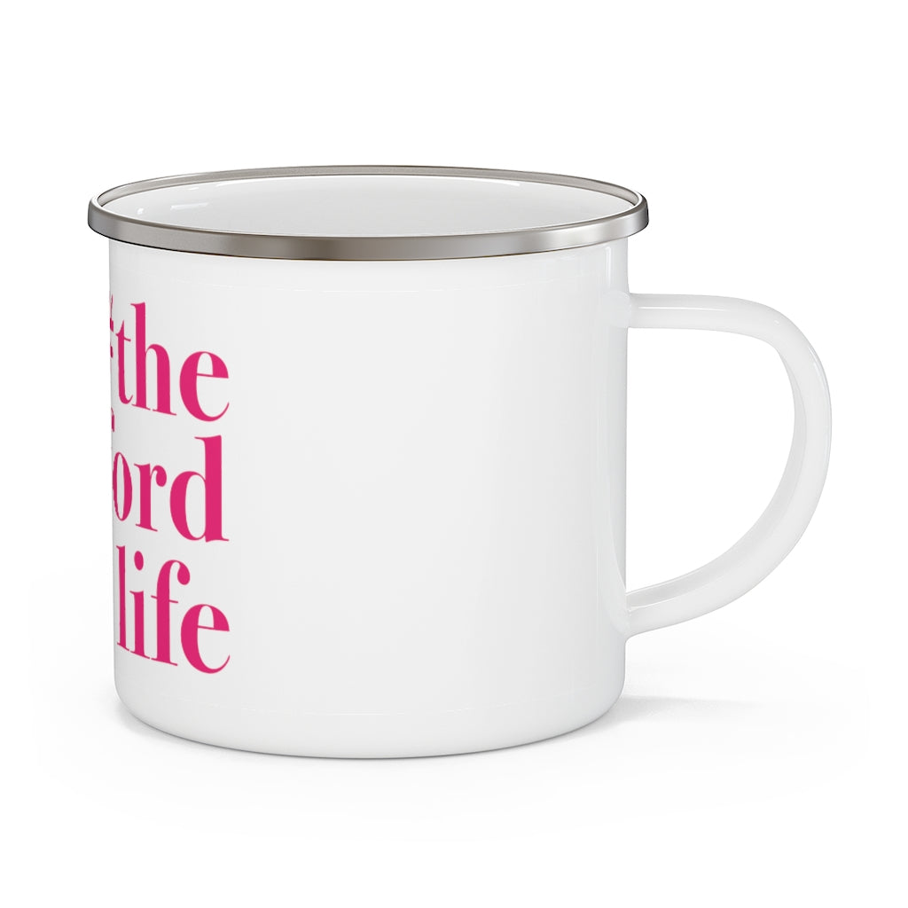 #thestamfordlife Enamel Camping Mug