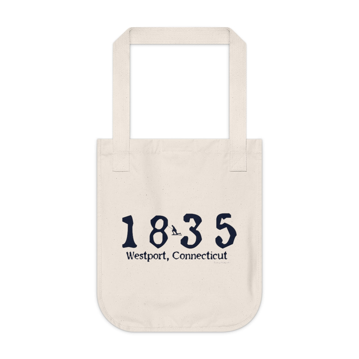 westport connecticut tote bag. 