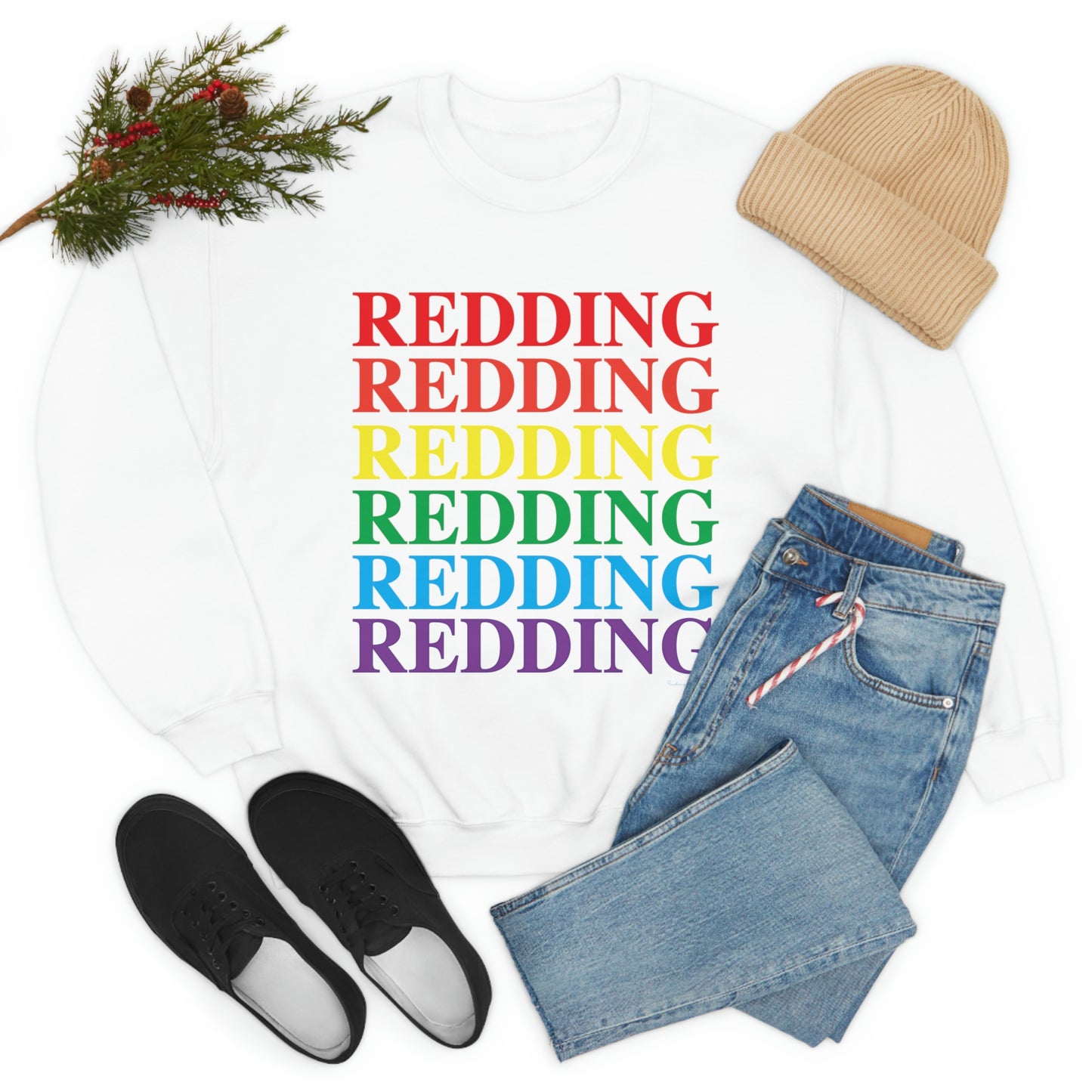 Redding Pride Unisex Heavy Blend™ Crewneck Sweatshirt