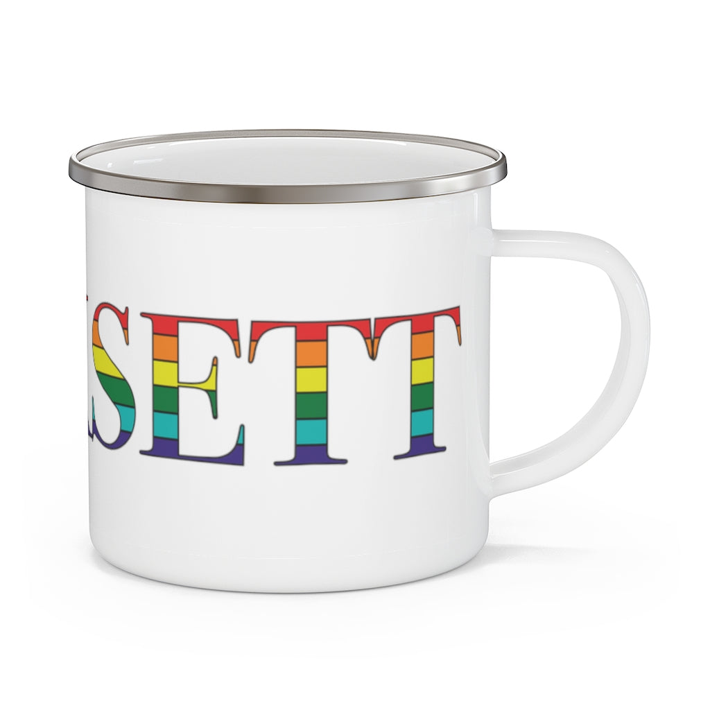 Hooksett Rainbow Enamel Camping Mug