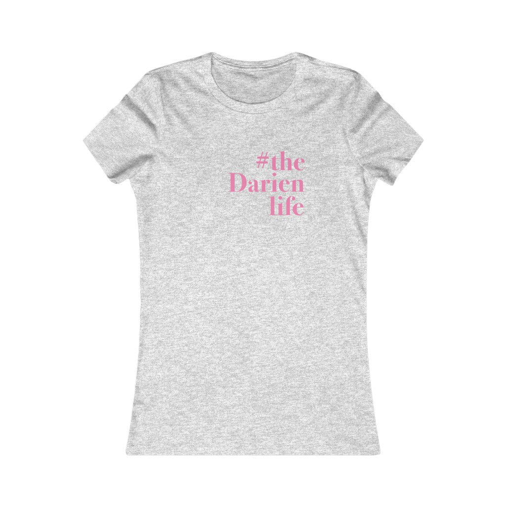 #thedarienlife darien ct womens tee shirt