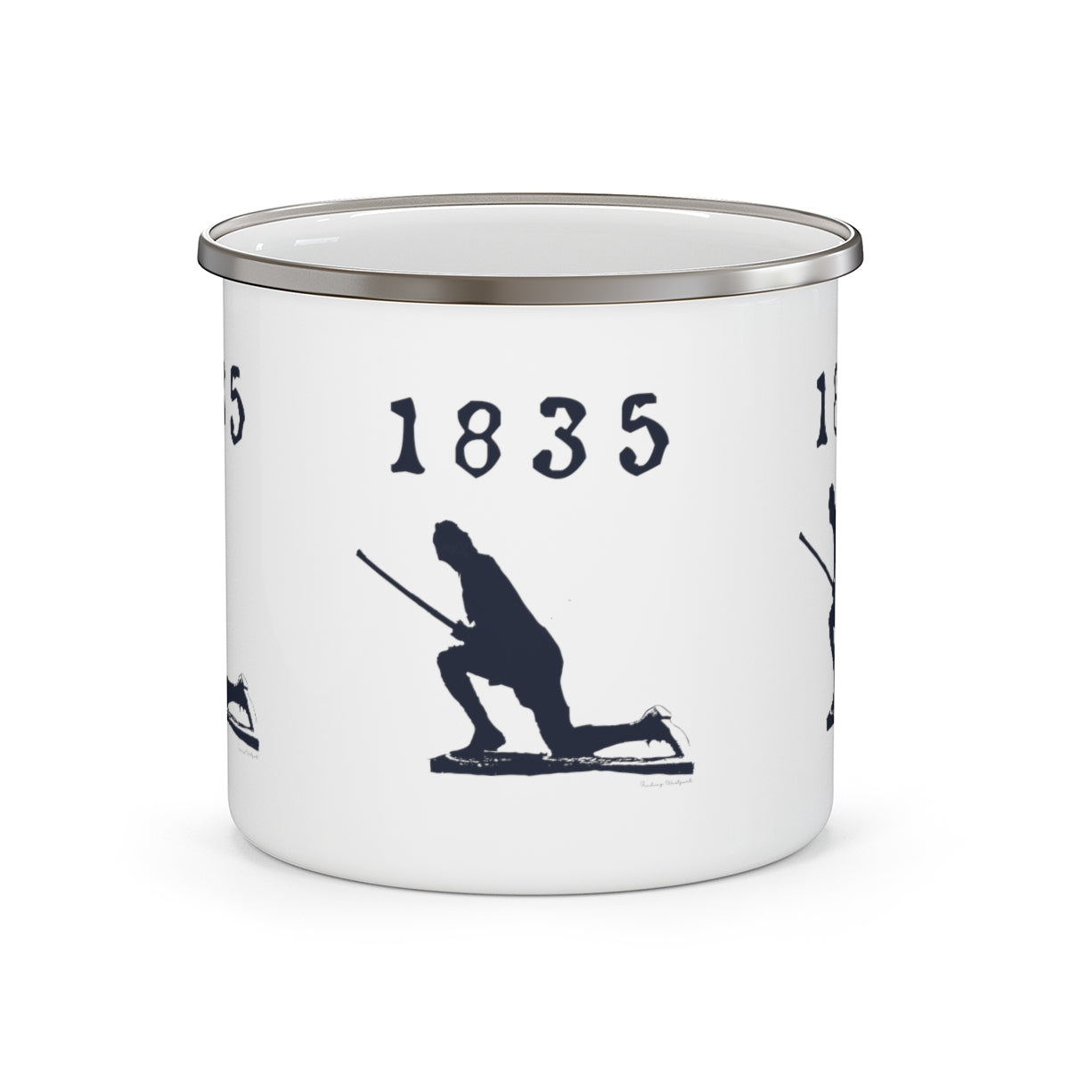 1835 Westport - Large Minuteman Enamel Camping Mug