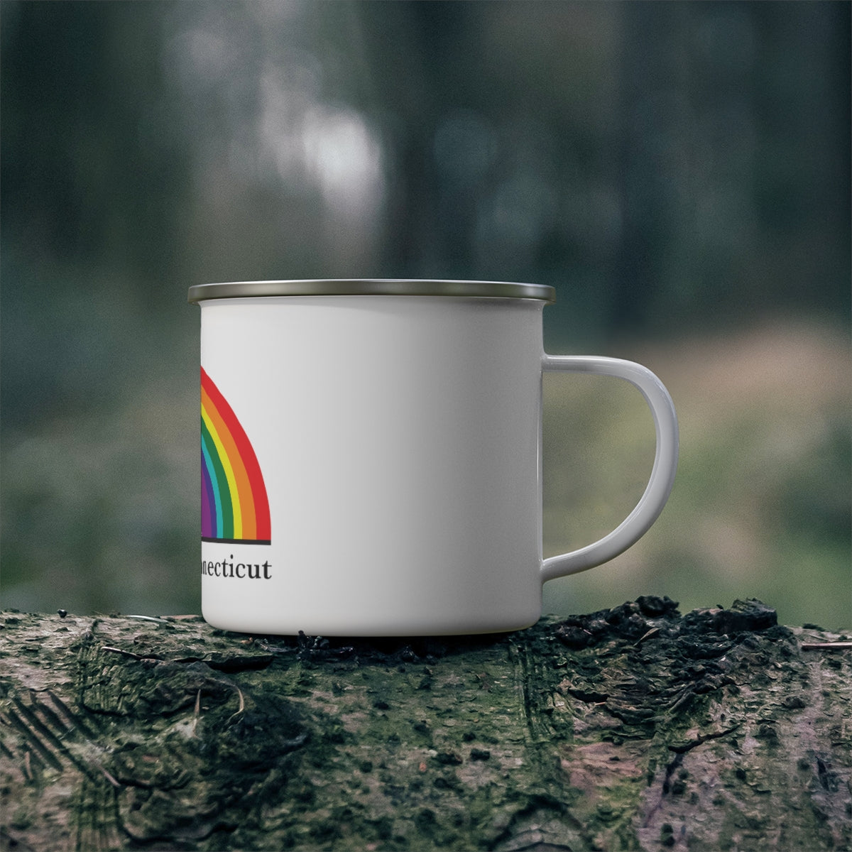 Minuteman Rainbow Enamel Camping Mug