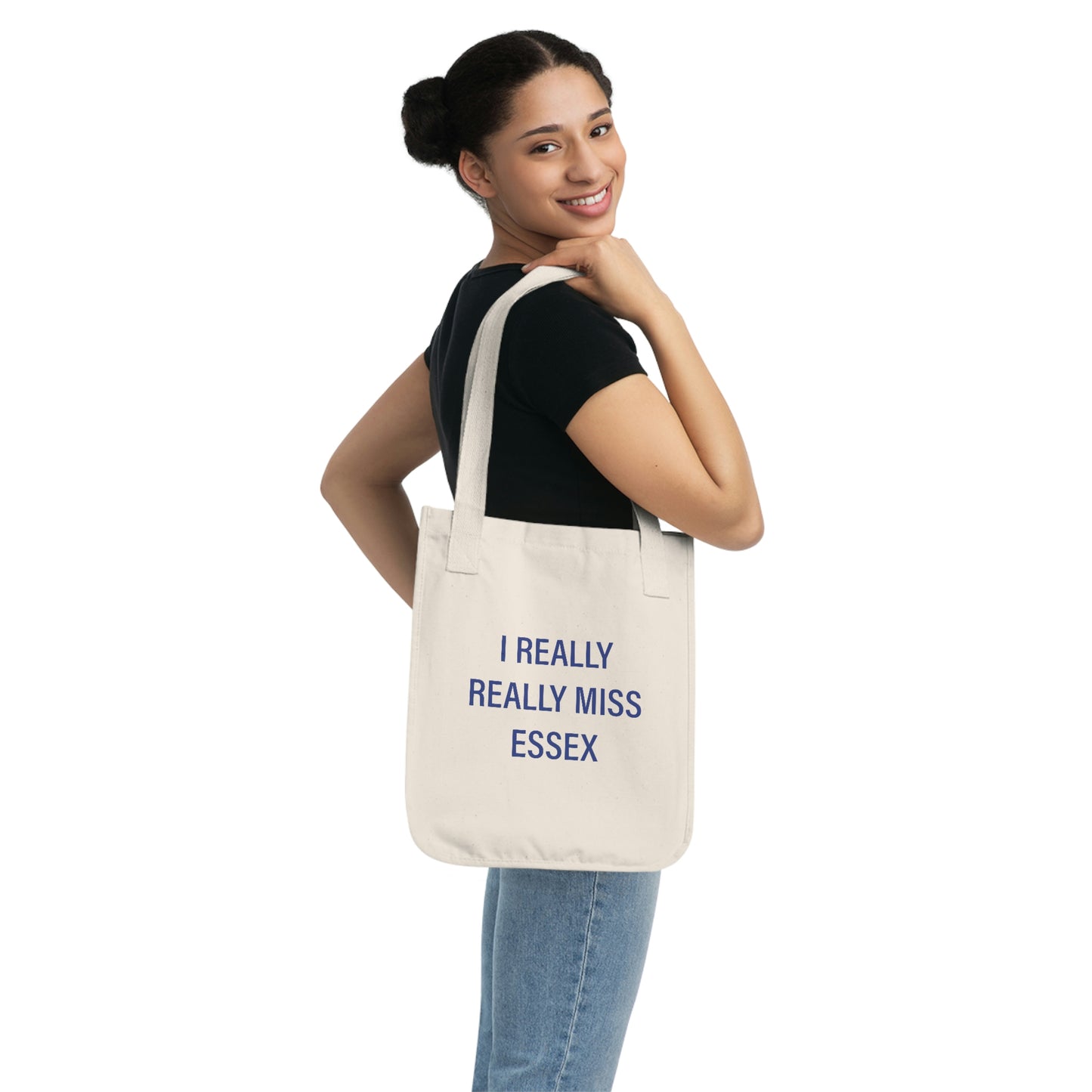 I Really Really Miss Essex Organic Canvas Tote Bag