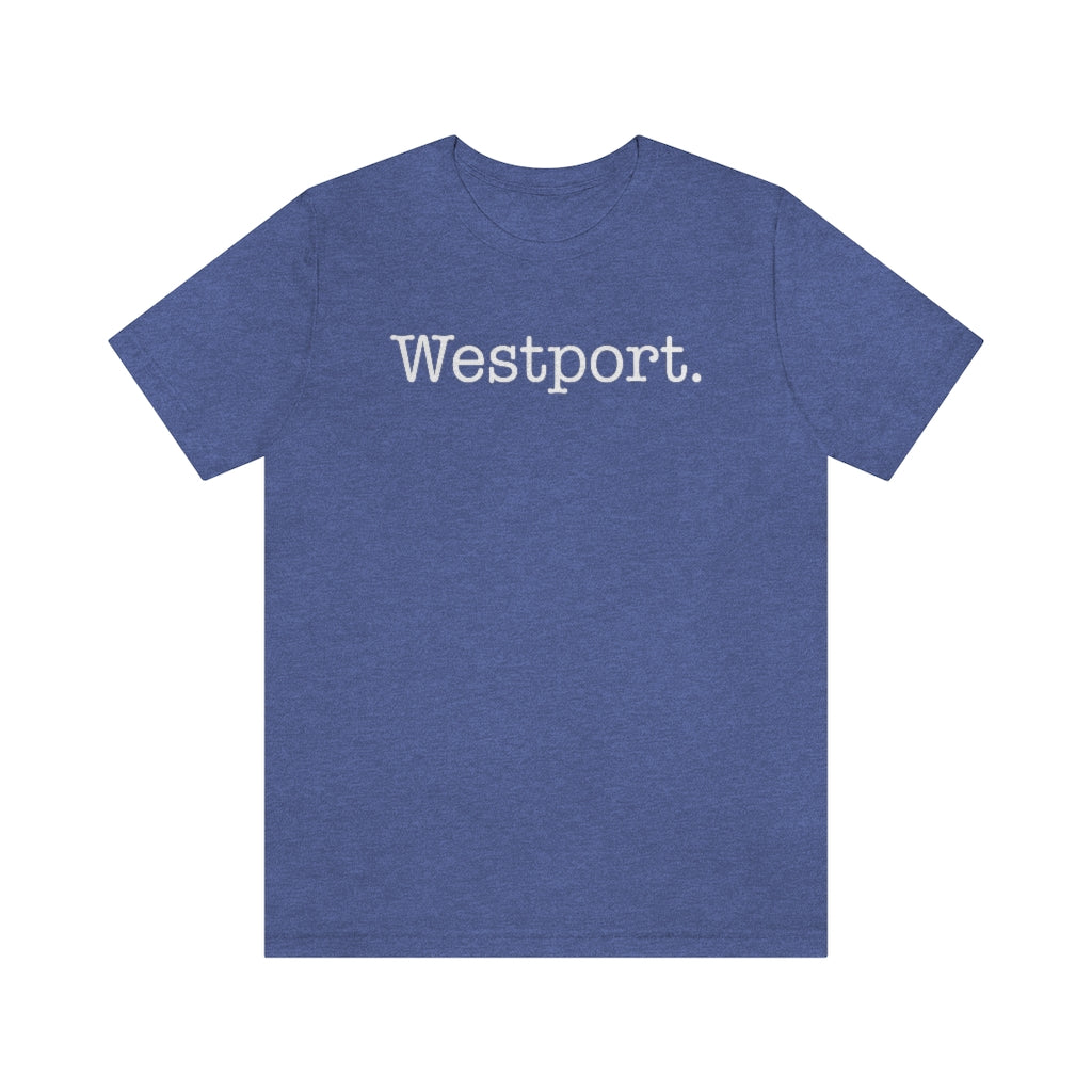 Westport. Unisex Jersey Short Sleeve Tee