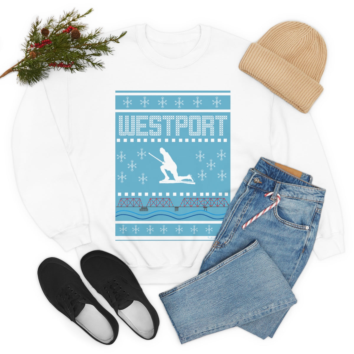 Westport Ugly Holiday Unisex Heavy Blend™ Crewneck Sweatshirt